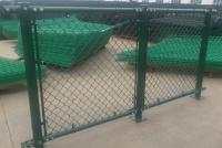 La poudre a enduit la taille de trou de Diamond Chain Link Fence 50*50mm de taille de 7ft