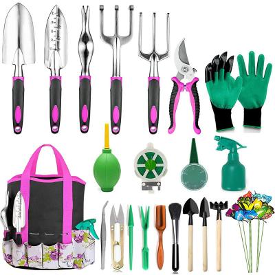 Oxford Gardening Bag 21pcs Outdoor Work Portable Small Tool Bag Gardening Toolkit Durable Multifunction Hanging Storage
