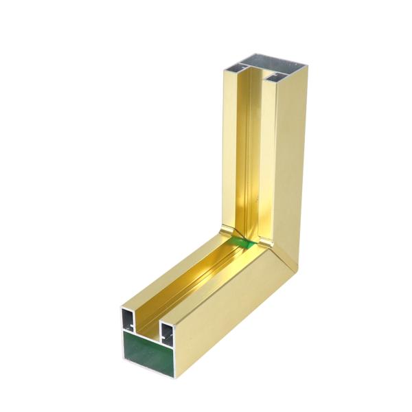 Black/Grey/Gold/Rose gold/silver Sanding Anodized Handrails for Staircase and Balcony