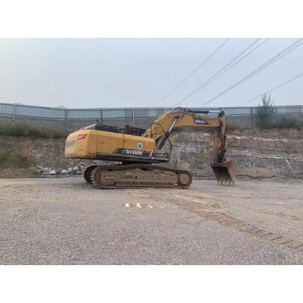 55000 кг массы машины Sany550H - это лучший экскаватор для строительства