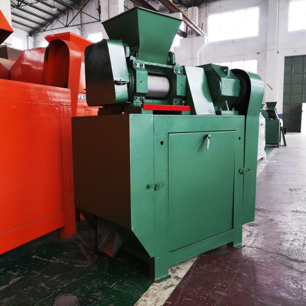 Rotating Double Roller Fertilizer Granulator Machine 3mm-10mm Granule Size