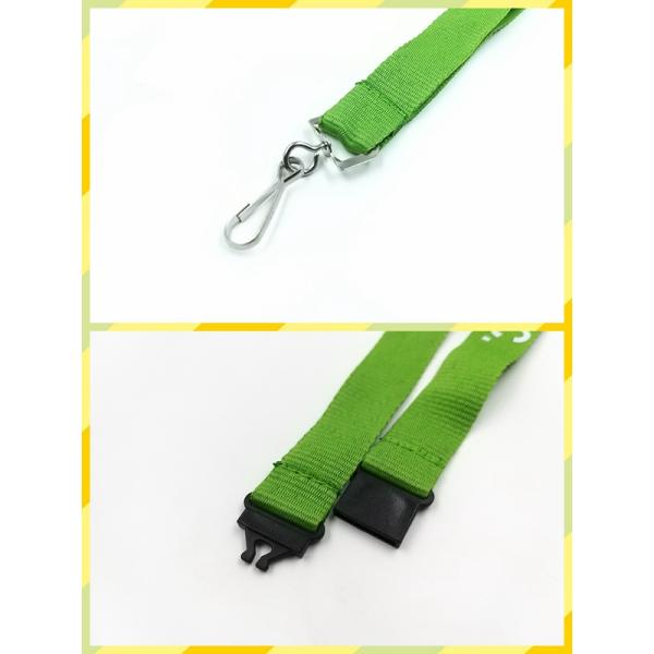 Sport Game Exhibition Custom Key Lanyard , Custom Neck Lanyard With Safety Breakaway