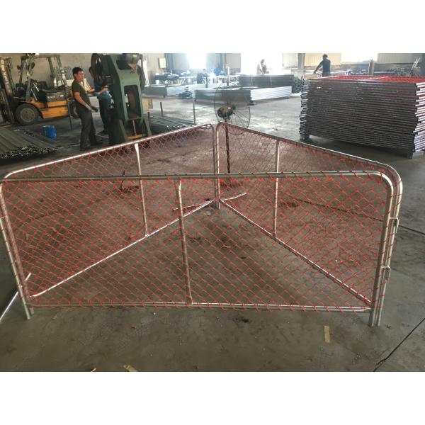 sports portable US standard white powder coating crowd control barriers