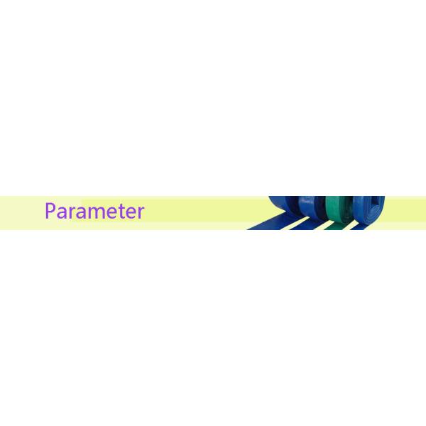ANSI Standard High Pressure PVC Layflat Hose for Irrigation and Sprinkler System (Стандартизированный высокоточный ПВХ пластмассный шланг для орошения и системы распыления)