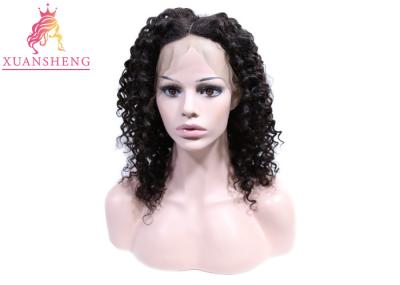 Indian Human Lace Front Wigs Dark Brown 250g - 350g Virgin Cuticle Aligned Hair