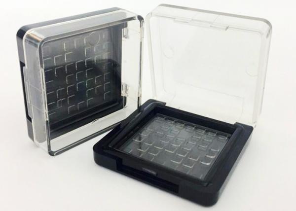 OEM Tin Film Empty Eyeshadow Palette , Blank Eyeshadow Palette Hot Stamping