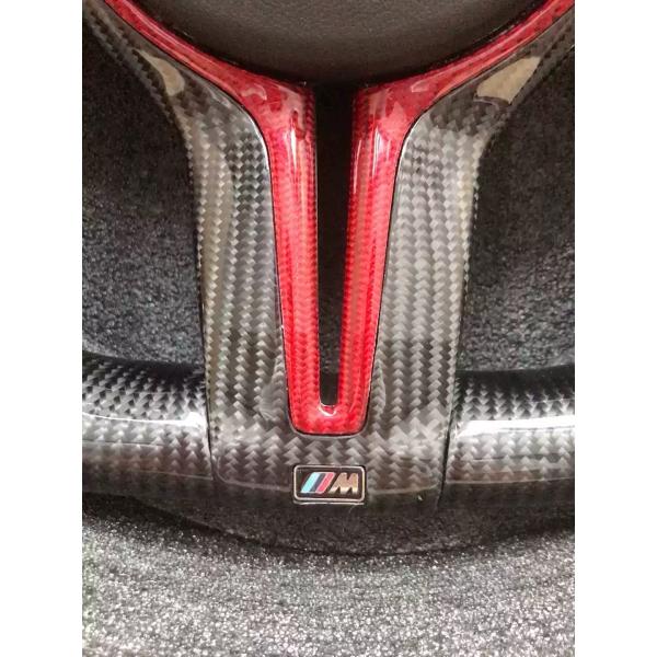 True Carbon Fiber 44*44*25 Steering Wheel Assembly Set for Bmw M2/M3/M4/M5/M6 Racing