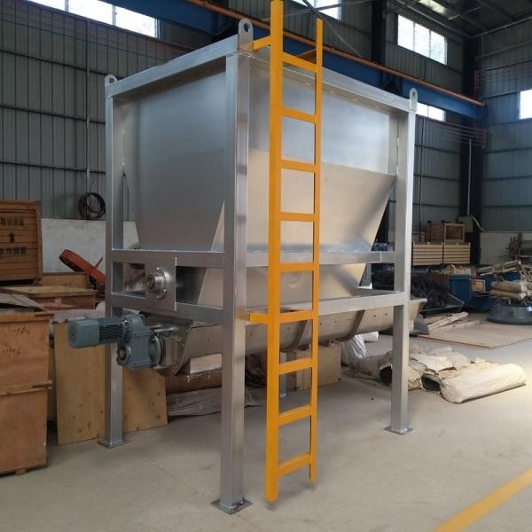 Customized Stainless Steel Industrial Blender with Heat Resistant Hopper for Powder Mixing