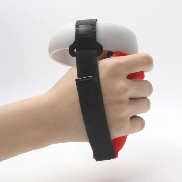 Hot Sale 2in1 Kit Silicone Cover Knuckle Strap for Oculus Quest 2 VR Touch Controller Protective Case Handle Grip for Quest 2