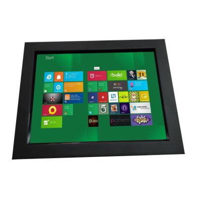 as exposições industriais do monitor do toque do LCD do chassi de 12,1 polegadas com VGA, DVI, HDMI entraram para o koisk, jogo