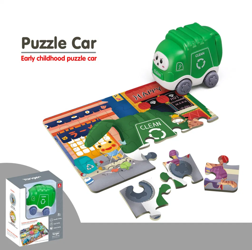 Wholesale Children′s Baby Gifts Interesting Children′s Games Puzzle Puzzle Education Toys Inertia Friction Cartoon Car