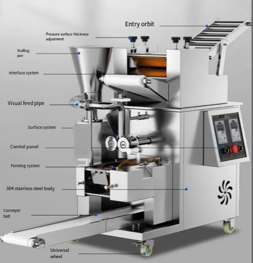 Pastelito Big Ravioli Samosa Automatic Meat Pie Maker Machine Empanada Machine For Sale