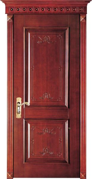 Lacquer Finish 40mm Solid Timber Entry Door For Apartment, Outward Opening External Door