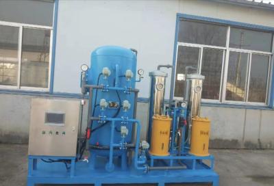 Densador de água automático de tanque duplo com construção de aço inoxidável FRP e aço carbono