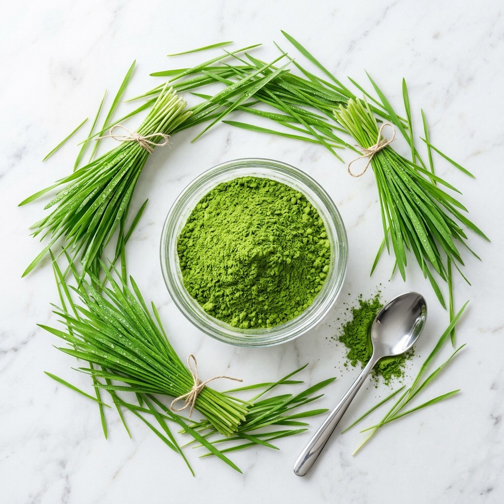 Nutrient Dense Alkaline Green barley grass extract powder Superfood
