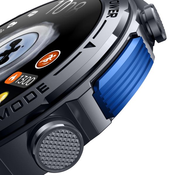 KW300 GPS Sport Smartwatch with AMOLED Display 5ATM Waterproof