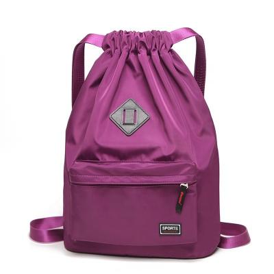 Sac de sport à corde de traction étanche, léger, multicolore, pour hommes et femmes