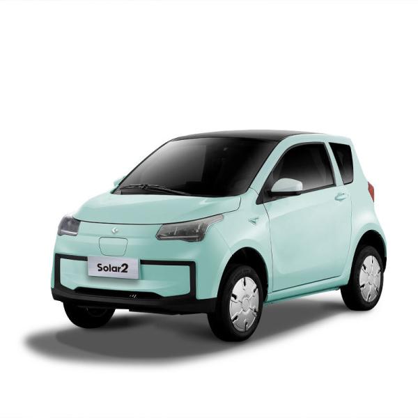Blaval Min EV Car Airbag Mini 100km/h 4 Seats Lithium Battery Smart Car with Electric Adjustment Exterior Rearview Mirror