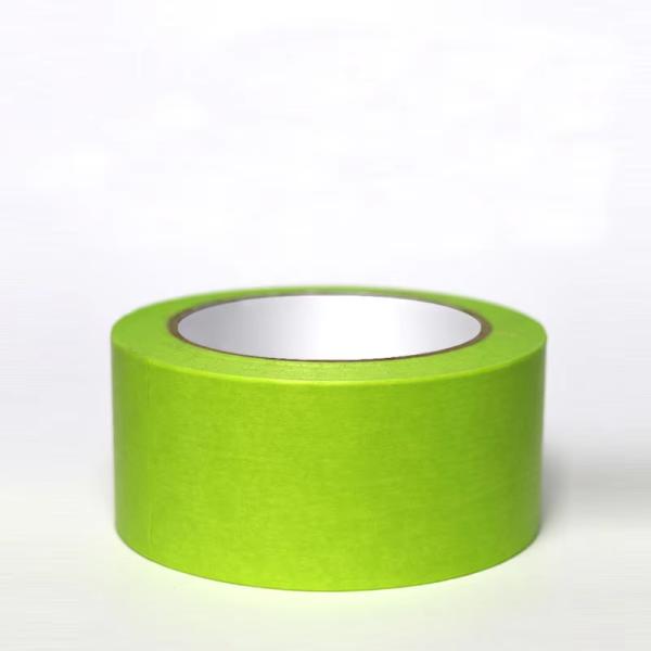 Performance Green Masking Tape for Automotive Repair and Painting Applications High Quality Adhesive Tape