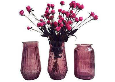 Vasos de vidro decorativos modernos/grandes vasos de vidro claros decorativos