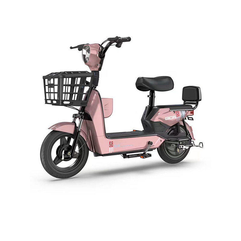 18 Wheel Size 7 Speed Electric City Bike with 350watt/500watt 48v 12ah Battery E Bikes 2024 Electric Bicycle Scooter