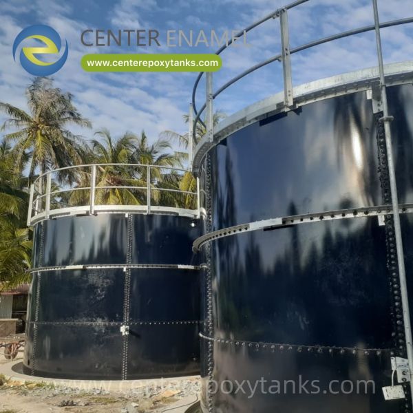Bolted Steel Tanks as Chicken Litter Biogas Digester: Features specialized coatings to resist the high ammonia concentrations in poultry waste.