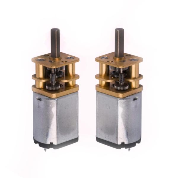 SMART HOME Small Reduction Gearbox Low Speed 12V DC Gear Motor with Brush Commutation