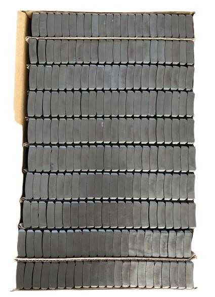 Rare Earth Permanent Ferrite Arc Magnet For Ceiling Fan Brushless DC Motor