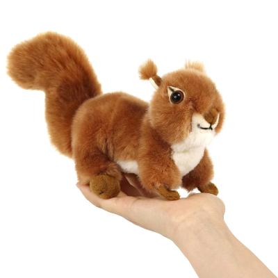 Lifelike Realistic Fur Squirrel Stuffed Animal Cute Squirrel Model Plush Toy 340g 20CM