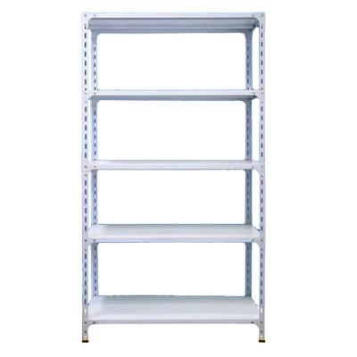 Cold Rolled Steel Light Duty Shelving Space Saving Metal Shelves