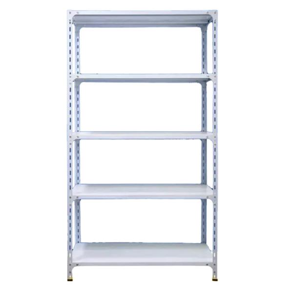 Cold Rolled Steel Light Duty Shelving Space Saving Metal Shelves