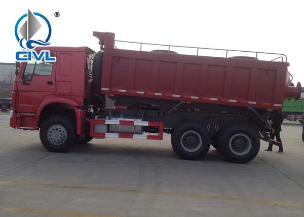 15M3 Sinotruk Howo Euro II New  Dump Commercial Used Trucks With 30 Ton Payloader Optional Color