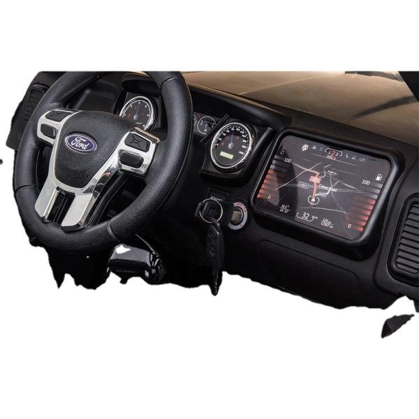 MP3 Large Electric Pickup Truck Remote Control Ride On Car for Children Police Authorized