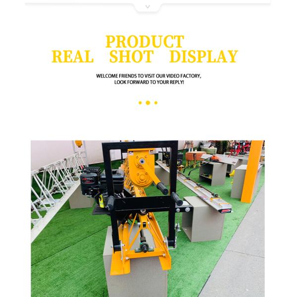 Chinese Electric/Gasonile Concrete Vibratory Truss Screed with Low Fuel Consumption