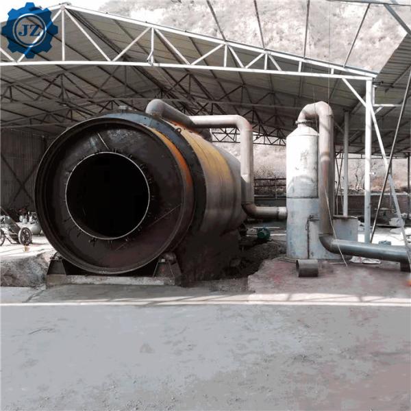 a máquina usada de 15 toneladas da pirólise do pneumático do caminhão desfaz-se da reciclagem de borracha para lubrificar o equipamento