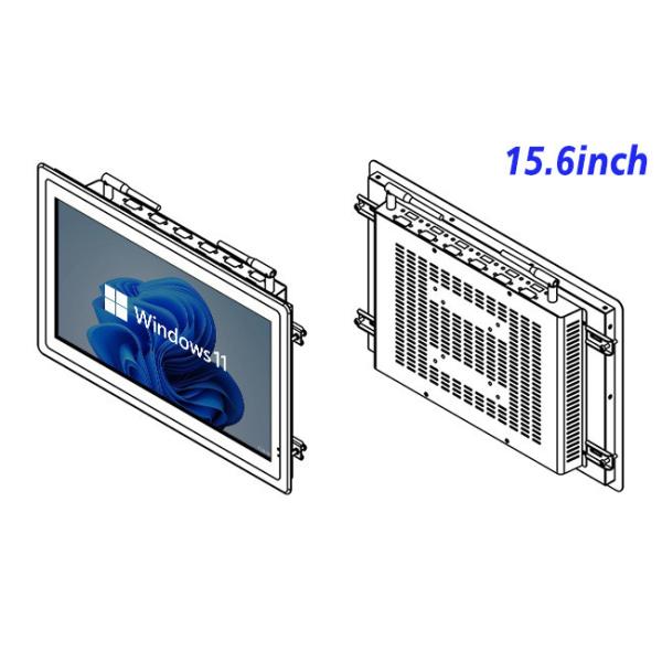 15.6-Inch Integrated Windows Display for Factory Control Panels and Smart Systems