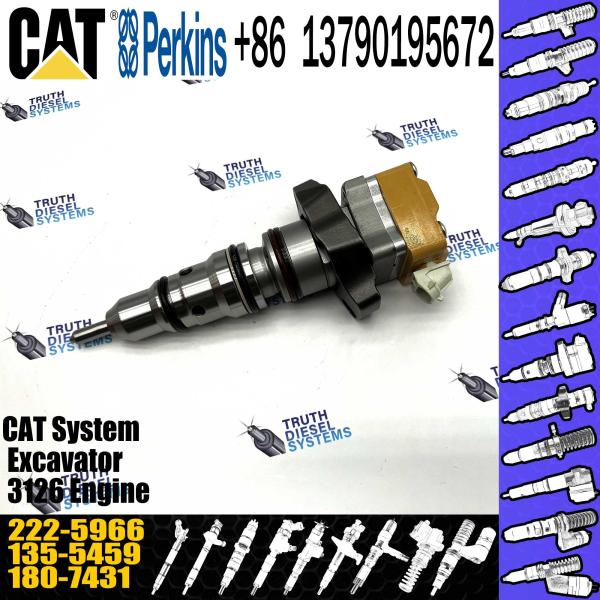 Diesel engine fuel injector 222-5966 2225966 diesel injector assembly fuel injection spare parts 222-5966