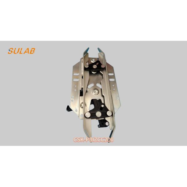 Elevator Car Door Vane High-Strength Galvanized Steel Wear-Resistant Engineering Plastic Synchronous Operation for Fermator Door Operator System