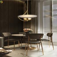 Lumière pendante nordique d'application d'Art Gold LED de maison/hôtel de Hardware+Acrylic