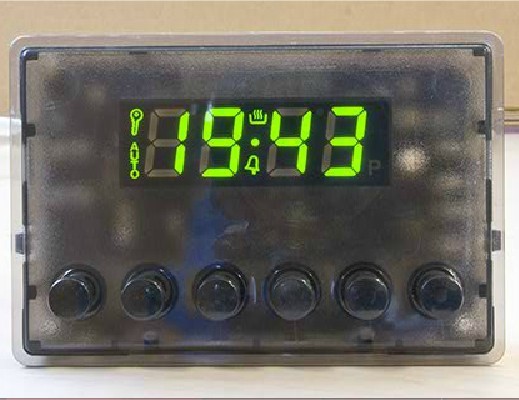Изготовленный на заказ этап числа 7 дисплея СИД 4 для белизны цвета Котрол таймера печи красной зеленой голубой