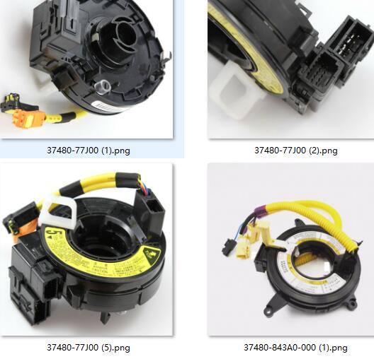 37480-843A0-000 Vehicle Spare Parts Steering Wheel Clock Spring For Suzuki Alto 3414090-K01