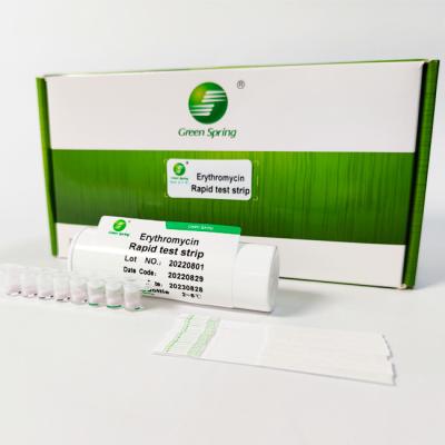 Testes rápidos Ug/Kg de Kit For Milk 3 a 5 do jogo 96 do teste do leite da eritromicina