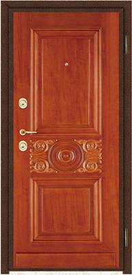 Italy steel wood security armored door