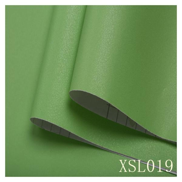 Matt Finish Self-Adhesive PVC Wallpaper in Dark Black Color for Home Decoration Sound-Absorbing Function
