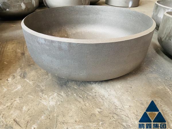Seamless Round A234 WP5 Steel Pipe Cap , Stainless Steel Buttweld Caps DN100