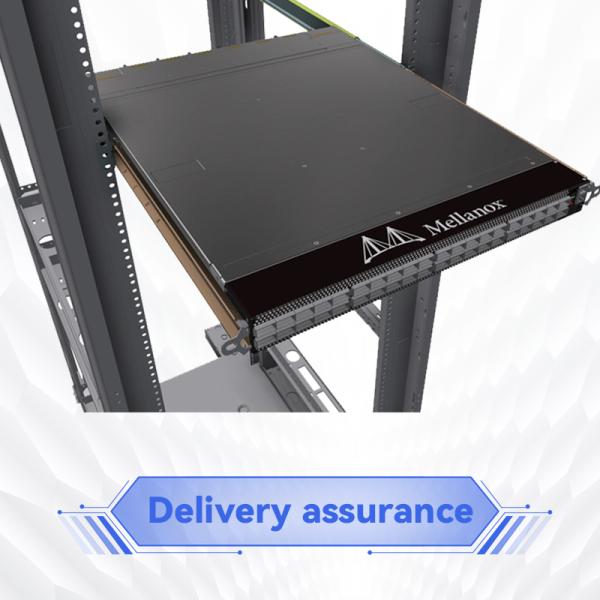 Interruptor de red de Infiniband MQM9700-NS2F Mellanox 400G Tbps 16,8 para el servidor