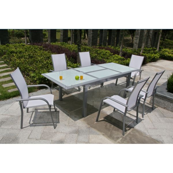 High Quality HIFINE Aluminum Outdoor Garden Furniture Set Patio & Garden Use