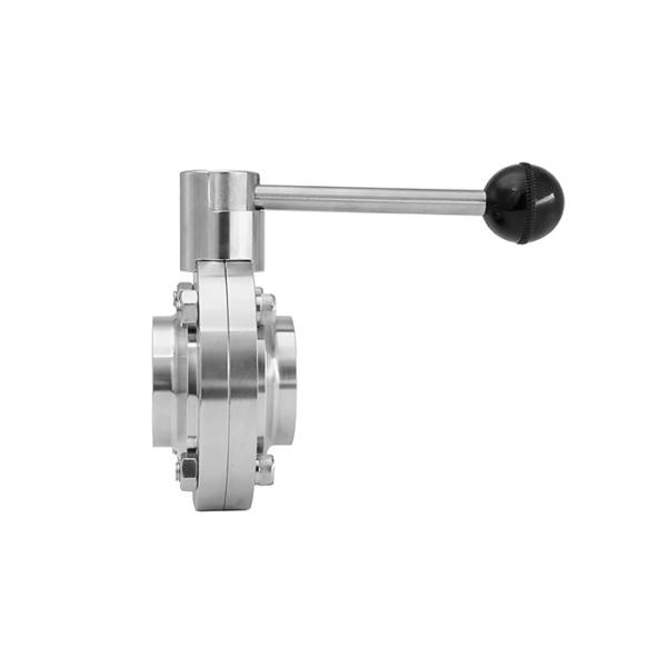 ASME стандартное T316L 1" Tri клапан-бабочка струбцины