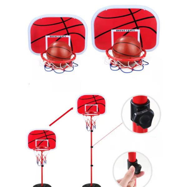 Adjustable Height Basketball Hoop And Stand Inflatable Foldable Basketball Hoop
