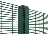 Q195 segurança da escalada do aço 2997mm anti que cerca a parede invisível de Clearvu